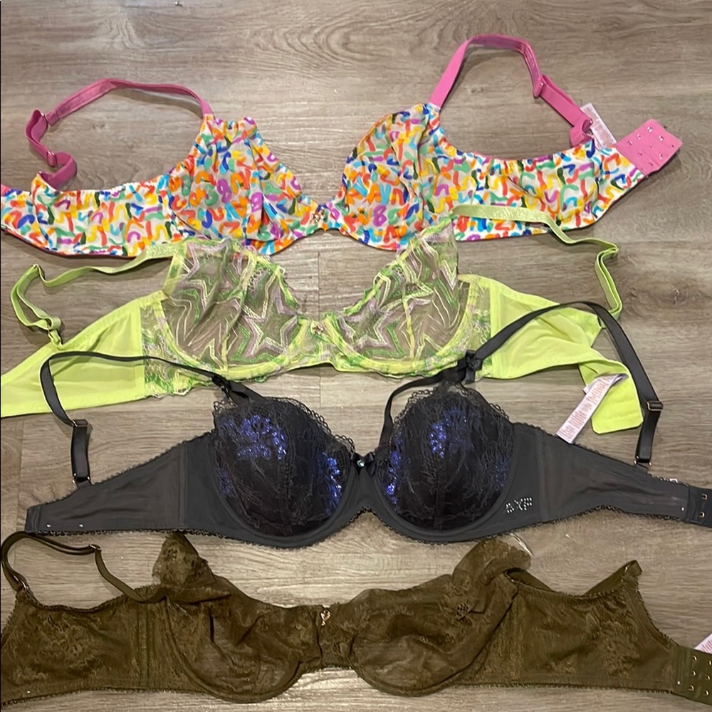 Bundle of 4 Savage X Fenty Bras
